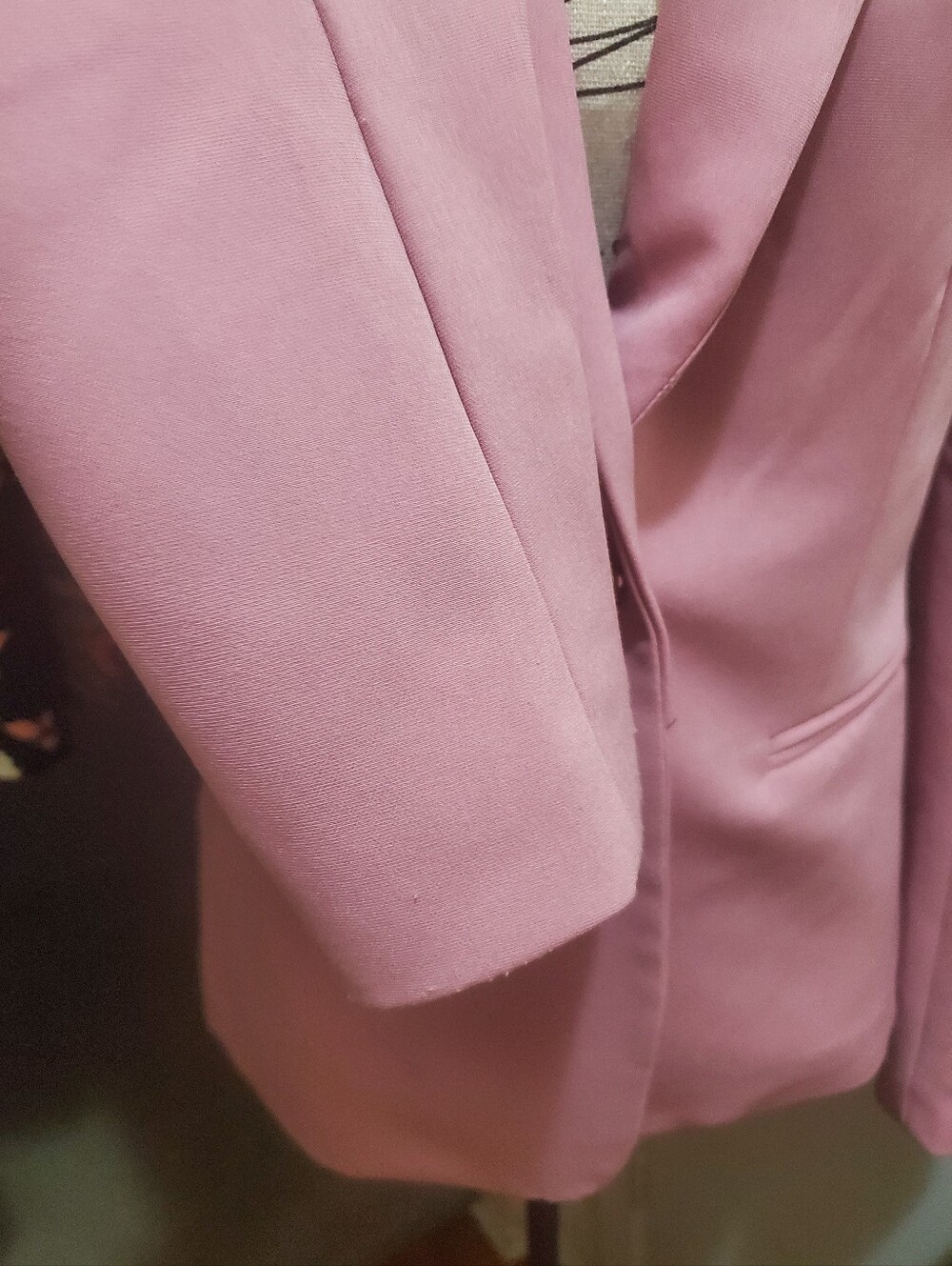 Revamped Heather Rose Pink Blazer - Picture 8 of 8
